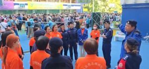 亞太青年發展協會成員為香港大埔五級大火災後救援出力